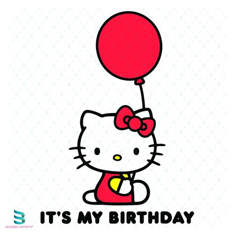 Hello Kitty Birthday Png