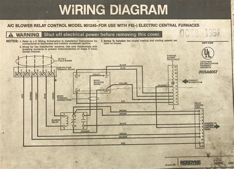 Intertherm Mobile Home Electric Furnace Wiring Diagram - Home Alqu