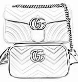 Gucci Symbol Coloring Pages sketch template
