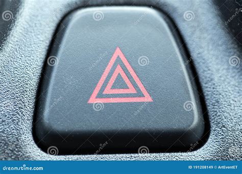 Emergency Stop Button in Car Macro Stock Image - Image of emergency, stop: 191208149