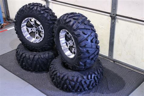 YAMAHA RHINO 660 25" QUADKING ATV TIRE & COBRA M/B WHEEL KIT IRS1CA BIGGHORN | eBay