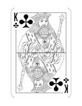 Deck Of Cards coloring Page  Free Printable Coloring Pages sketch template