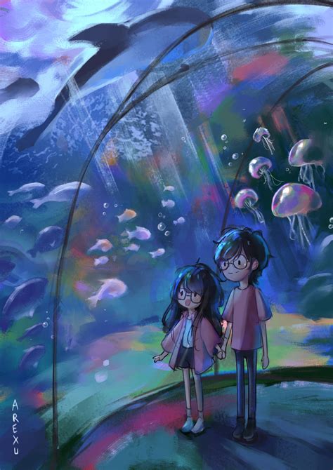 ArtStation - Aquarium Date