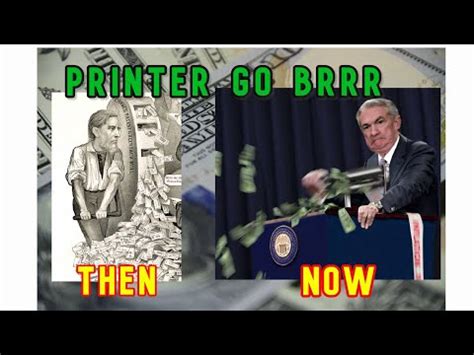 Money Printer Go BRRR [ Then vs Now ] | Money Printer Go Brrr | Know Your Meme