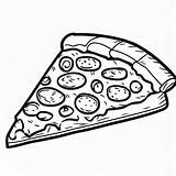 Nice Pizza Slice coloring Page  Download Print Or Color Online For Free sketch template