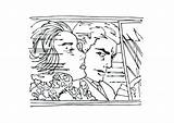 Marilyn Monroe Andy Warhol Coloring Page Sketch sketch template