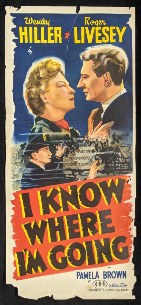 Lot - I Know Where I'm Going, Starring Wendy Hiller & Roger Livesey, GBD Attraction, Original ...