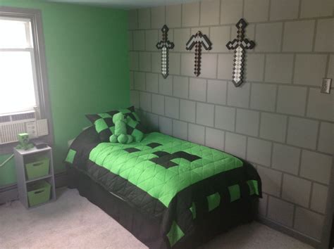 10 Minecraft Boys Bedroom Ideas Most of the Amazing as well as Beautiful | Boys minecraft ...