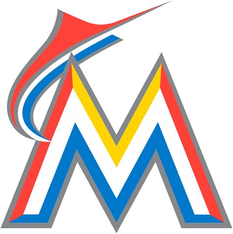 Miami Marlins Primary Logo - National League (NL) - Chris Creamer's Sports Logos Page ...