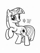 Coloriage Twilight Sparkle à Imprimer sketch template