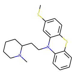 Thioridazine (CAS 50-52-2) - Chemical & Physical Properties by Cheméo