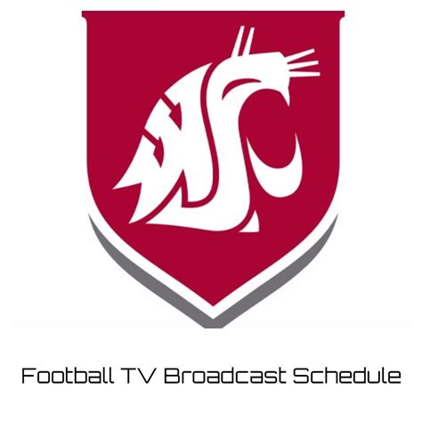 Washington State Cougars Football TV Broadcast Schedule 2023