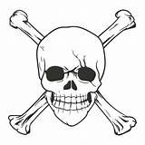 Skull And Crossbones Coloring Pages sketch template