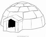 Igloo 18 Coloring Page For Kids  Free Printable Pages sketch template
