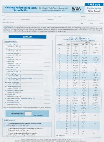 cars 2 autism rating scale pdf - eddie-berkey