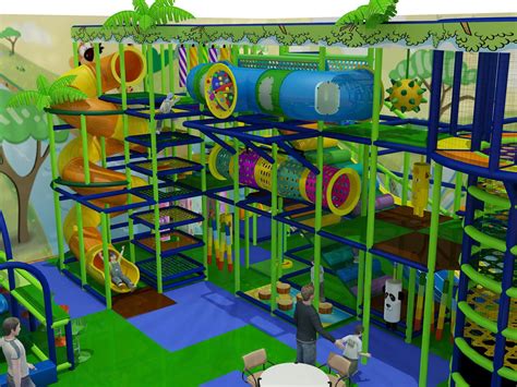 3 Level Jungle Gym - Indoor Playgrounds International