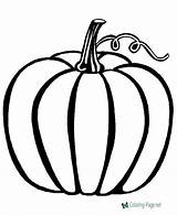 Pumpkin Coloring Pages sketch template