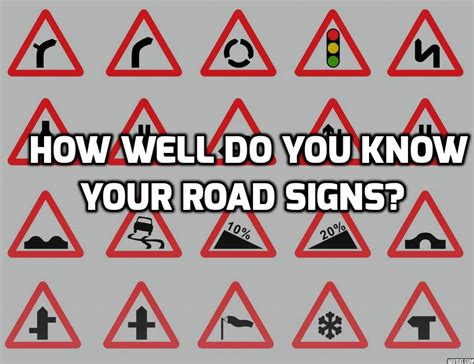 Road Signs Quiz: Test your knowledge of UK road signs