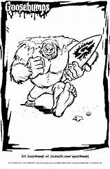 Collection Of Goosebumps Coloring Pages  Free Printable sketch template