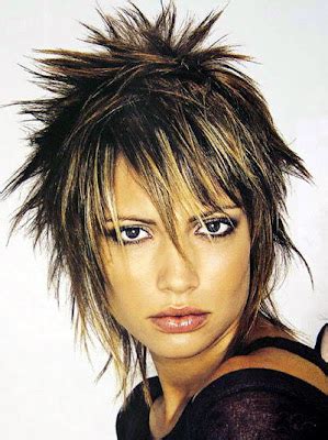 Spiky Punk Short Hairstyle - Hairstyles: Spiky Punk Short Hairstyle