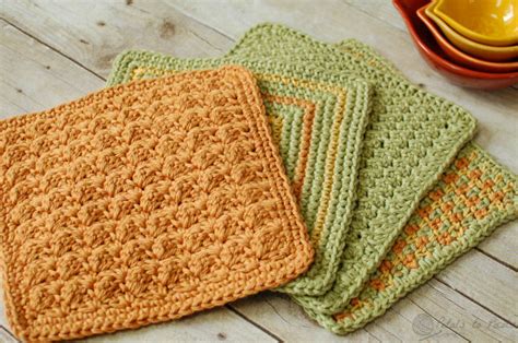 Free crochet dishcloth patterns for easy crocheting – fashionarrow.com