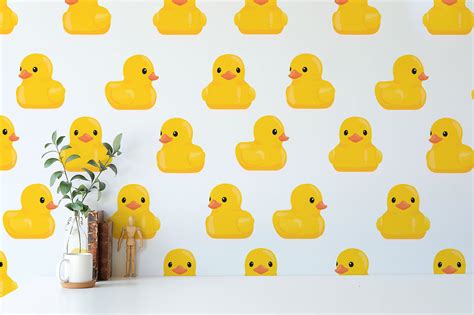 Yellow Duck Wallpaper