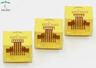 One Port PCB RJ45 Female Connector Right Angle MJ5388-Y011-HRN1