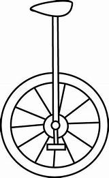 Unicycle Coloring Pages Sketch Page sketch template