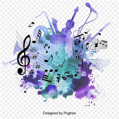 Music Symbol Png, Vektoren, Clipart und PSD zum kostenlosen Download | Pngtree