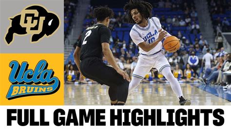 Colorado vs #5 UCLA Highlights | 2021 College Basketball Highlights ...