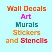 Wall Decals, Art, Murals, Stickers and Stencils Lifestyle