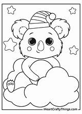 Koala Bear Coloring Pages Free Printable sketch template