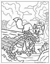 20 Fox And The Hound Coloring Pages Free Printables sketch template