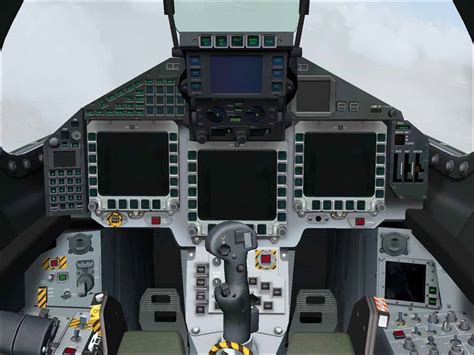 Cool Jet Airlines: Eurofighter Typhoon cockpit