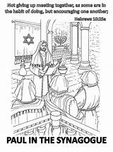 Synagogues Coloring Pages For Kids Sketch Page sketch template