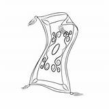 Coloring Pages Carpet sketch template