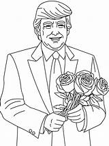 20  Donald Trump Coloring Pages For Kids Coloringpagesforkidsnet sketch template