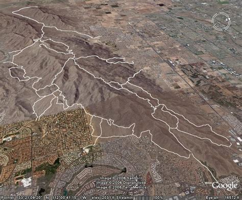 South Mountain, Phoenix: GPS Mapped – MTBikeAZ.com