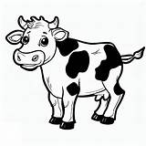 Printable Cow coloring Page  Download Print Or Color Online For Free sketch template