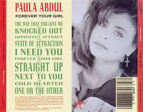 Paula Abdul - Forever Your Girl (1988) / AvaxHome