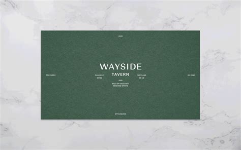 Wayside Tavern :: Behance