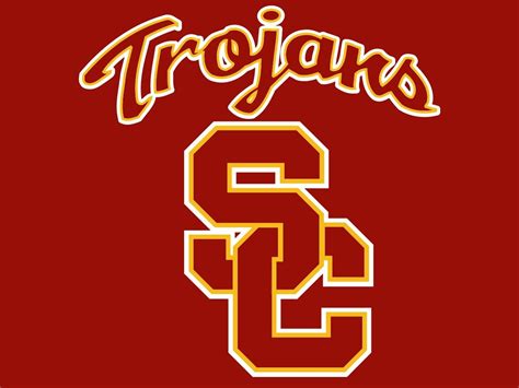 usc trojans football logo hd