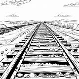 Train Tracks Coloring Pages  Free & Printable sketch template