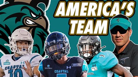 From FCS to the TOP 15 (The Rise of Coastal Carolina Football) - YouTube