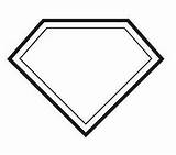 Superhero Shield Coloring Page Sketch sketch template