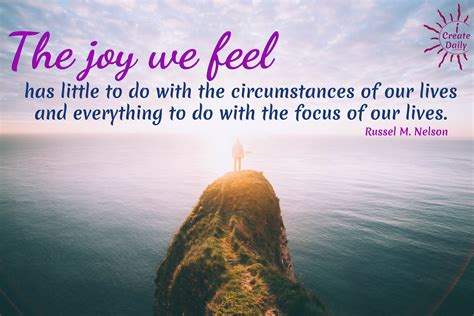 Our Joy Has Something to do with Our Lives | TheQuoteGeeks | Life