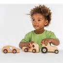 natural wood toy lorry by knot toys | notonthehighstreet.com