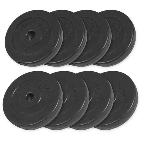 Vinyl Weight Plate Set - 4x 5KG 4x 2.5KG-100658-00006-0114