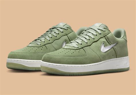 Nike Air Force 1 Low "Green Suede" DV0785-300 | SneakerNews.com | Flipboard