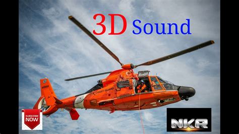 Helicopter Sound 3D effect flying 2 minutes - YouTube